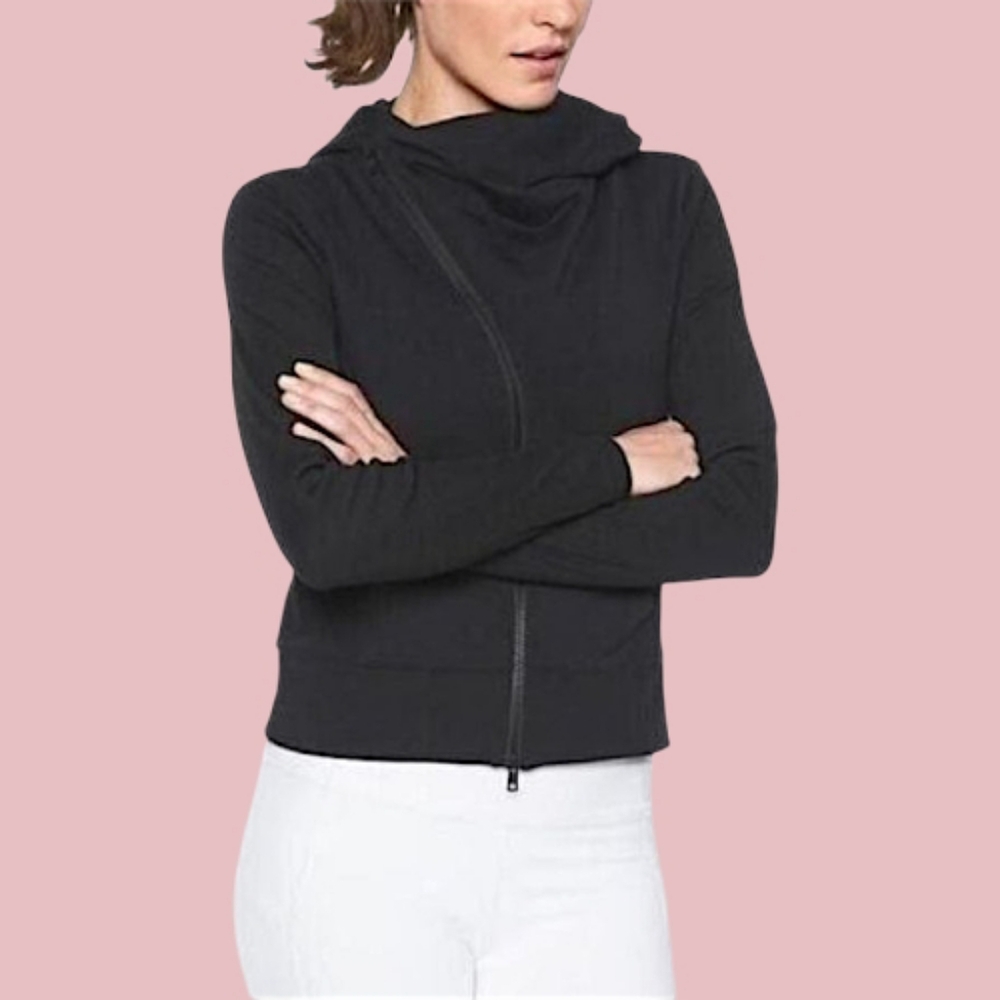 Athleta Malabar Hoodie Black S